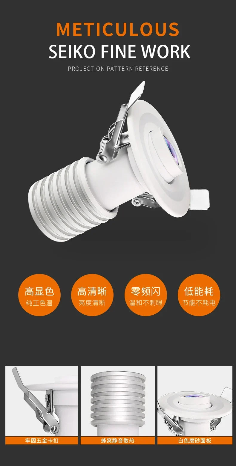 Nordic Projection Fish Ceiling Light